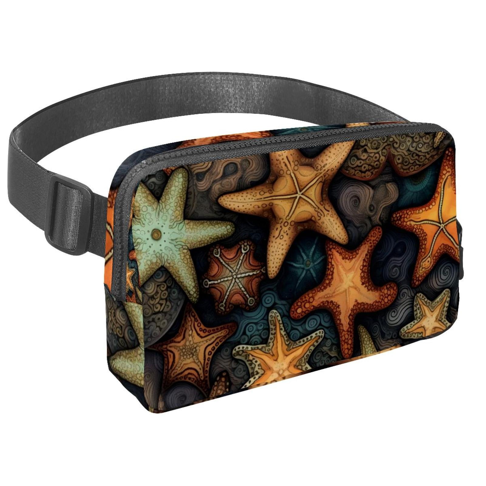 Starfish Adjustable Lightweight Unisex Waist Bag Running Belt with Extension Strap Money Belt Holder