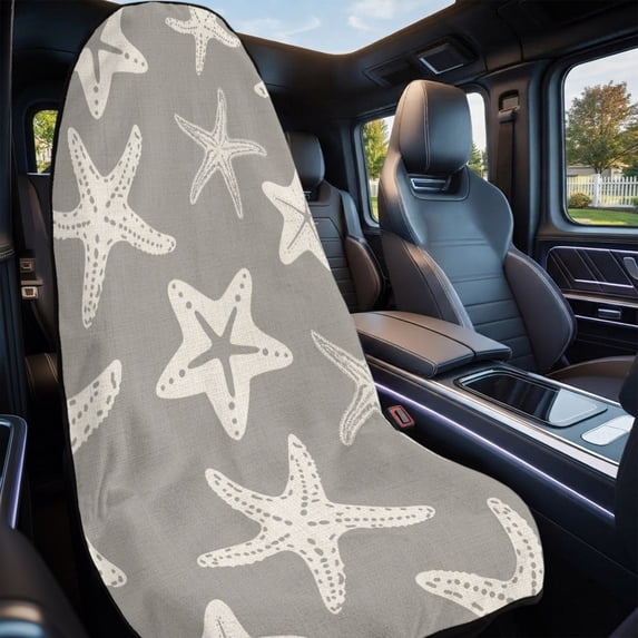 Star Life Starfish Car Seat Cover Towel 2 Pack, Summer Beach Nautical Ocean Sea ...