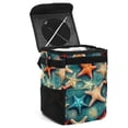 thumbnail image 1 of Starfish Car Trash Can with Foldable Lid, Leak-proof and Hanging Storage Bag - Trash Can for Car, Car Trash Bin, 1 of 6