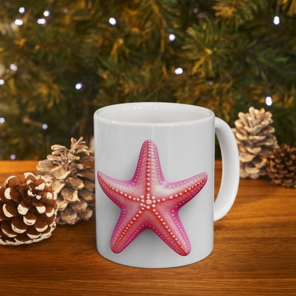 Starfish Ceramic Mug oz.