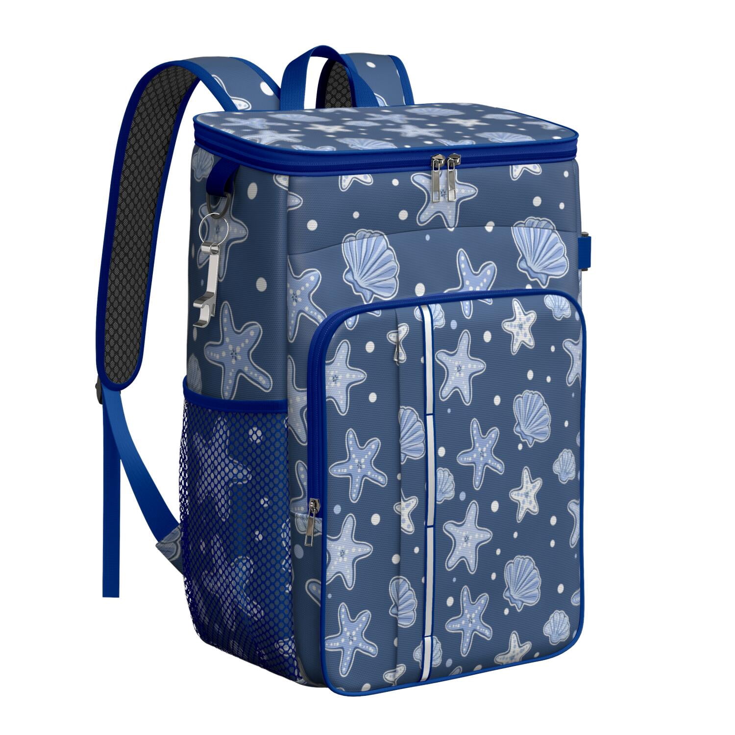 Starfish Cooler Backpack Insulated Waterproof Leak Proof Beach Cooler Bag Lightweight Lunch Picnic Camping Backpack Cooler for Office Workers Outdoor Enthusiasts
