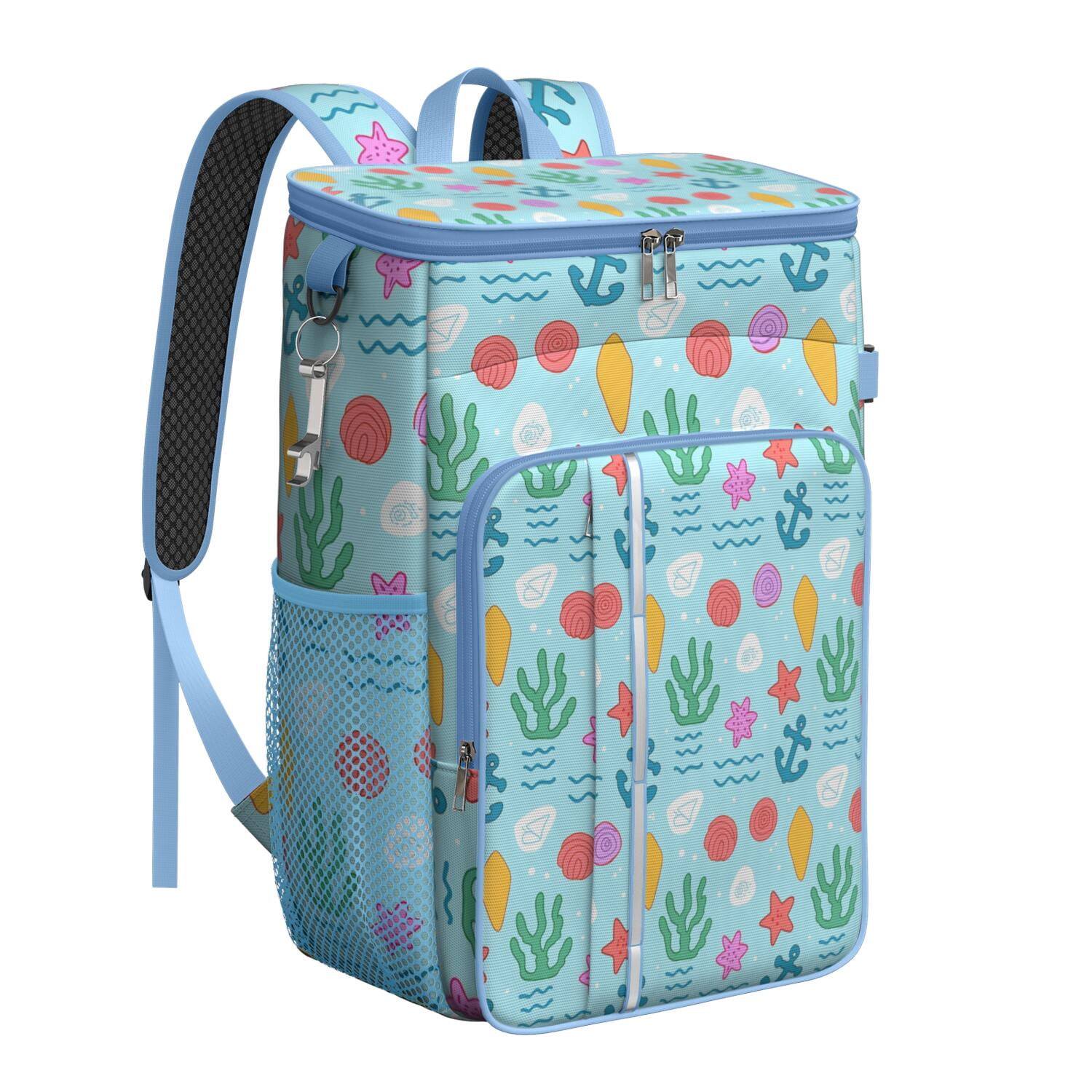 Starfish Cooler Backpack Insulated Waterproof Leak Proof Insulated Cooler Backpack Lightweight Lunch Picnic Camping Backpack Cooler for Men Women
