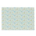 thumbnail image 1 of Starfish Cutting Board, Vintage Summer Beach Pattern with Colorful Seashells Silhouettes, Decorative Tempered Glass Cutting and Serving Board, Large Size, Blue Orange Pale Yellow, by Ambesonne, 1 of 1