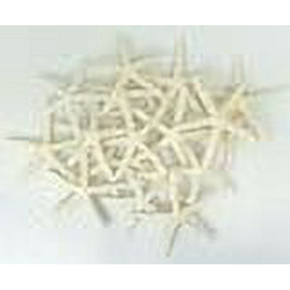 Starfish Decor - 3-4 Inch Star Fish (18) Pack - Starfish for Crafts - White Starfish Wall Dcor - Beach Wedding Starfish - Beach Starfish Dcor - Star fish Decorations
