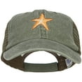 thumbnail image 1 of Starfish Embroidered Washed Trucker Cap - Olive Olive OSFM, 1 of 5