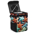 thumbnail image 1 of Starfish Foldable Car Trash Can Mini Trash Can with Lid Leak-Proof Hanging Storage Bag - Car Garbage Can, 1 of 1