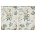 thumbnail image 1 of Starfish Kitchen Towels Set Of 2, Absorbent and Soft Dish Towels for Farmhouse Decor, Country Kitchen., 1 of 3