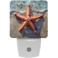 thumbnail image 1 of Starfish LED Square Night Lights - Stylish and Functional Nightlight for Better Sleep - Energy Saving Plug-in Wall Light with Auto Sensor, 1 of 6