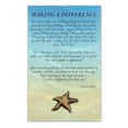thumbnail image 1 of Starfish Lapel Pin on Starfish Story Card Make A Profound Difference Gift, 1 of 4