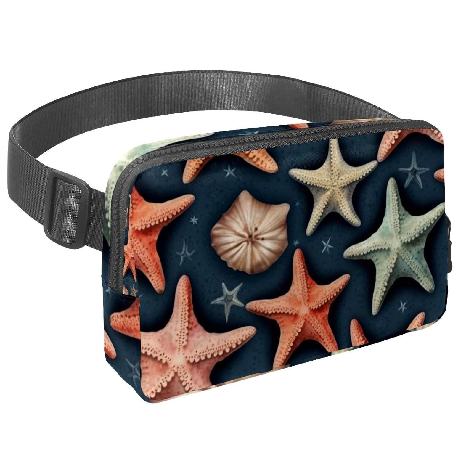 Starfish Lightweight Adjustable Waist Pack with Extension Strap - Unisex Running Belt Fanny Pack