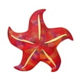 thumbnail image 1 of Starfish Plush Doll Soft Stuffed Animal Toy 8 Inch Handheld Decorative Throw Pillow for Home Bedroom Living Room Decor Cuddly Sea Life Figure for Birthdays and Holidays Red, 1 of 5