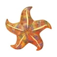 thumbnail image 1 of Starfish Plush Doll Soft Stuffed Animal Toy 8 Inch Handheld Decorative Throw Pillow for Home Bedroom Living Room Decor Cuddly Sea Life Figure for Birthdays and Holidays Yellow, 1 of 5