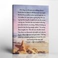 thumbnail image 1 of Starfish Poem Canvas Print, Teacher Gifts, Starfish Decor, Inspirational Wall Decor For Men, Starfish Wall Art, Teacher Appreciation Gifts, Starfish Story Gifts , 11x14, 1 of 6