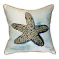 thumbnail image 1 of Starfish Polyester 22-inch x 22-inch Indoor/Outdoor Square Throw Pillow, 1 of 4