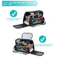 thumbnail image 1 of Starfish Premium Fabric Pet Bag - 900D Oxford Cloth with Sherpa Base, Nylon Webbing - 17x10x11.8in - Travel in Style with Your Furry Friend, 1 of 6
