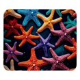 thumbnail image 1 of Starfish Printed Square Mouse Pad Desk Mat, Non-Slip Rubber Bottom Gaming Mouse Mat for Office, 8.3x9.8 Inch, 1 of 6