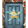 thumbnail image 1 of Starfish Scenic Wooden Decorative Door Hanger, 1 of 1