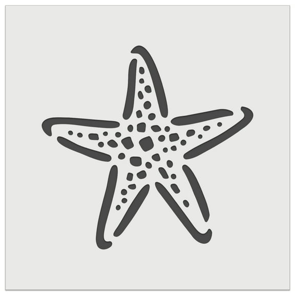 Starfish Sea Star DIY Cookie Wall Craft Stencil - 4.5 Inch