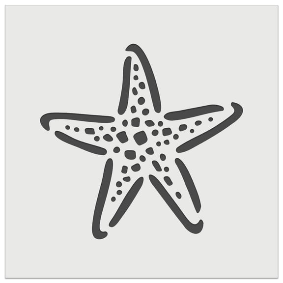 Starfish Sea Star DIY Cookie Wall Craft Stencil - 7.0 Inch