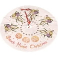 thumbnail image 1 of Starfish Seashell Conch Christmas Tree Skirt Beach House Christmas Tree Skirt Gorgeous Ocean Theme Xmas Tree Decoration Skirt 36" inch Pink, 1 of 3