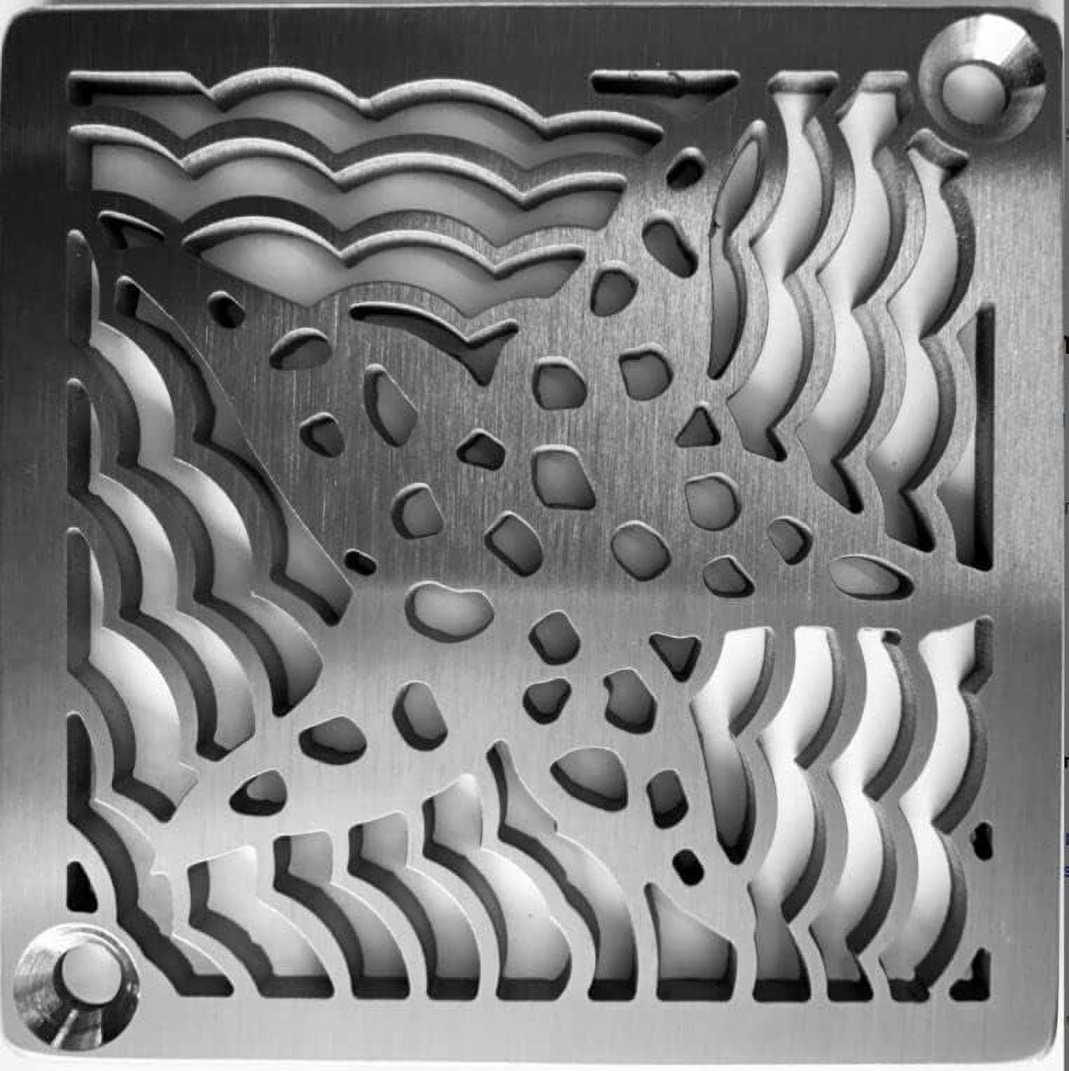 Starfish , Square Shower Drain Replacement for Kerdi Schluter Size