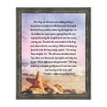 thumbnail image 1 of The Starfish Story Teacher Gift, The Legend of the Starfish Wall Decor, Thank You Gifts or Encouragement Gifts, Thinking of You Gifts, Add to Your Thank You Gift Basket, Framed Home Decor, 2106BW, 1 of 5
