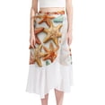 thumbnail image 1 of Starfish Stunning Chiffon Beach Dresses with Polyester Straps for Women in Beach Skirts, 1 of 6