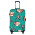 thumbnail image 1 of Starfish and Shell Luggage Cover Anti Scratch, Elastic Suitcase Protector Suitcase Covers for Luggage Fits 18-32 Inch Luggage, 1 of 5