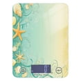 thumbnail image 1 of Starfish and Shells Food Scale Digital Kitchen Scale Waterproof Grams Ounces lbs for For Baking and Cooking, 1 of 7