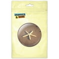 thumbnail image 1 of Starfish on Beach Refrigerator Button Magnet, 1 of 2