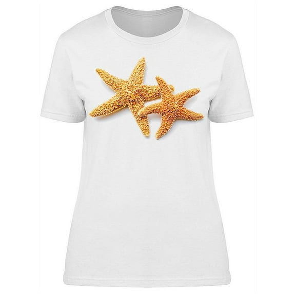 Starfishes At Top T-Shirt Women -Image by Shutterstock, Female Small