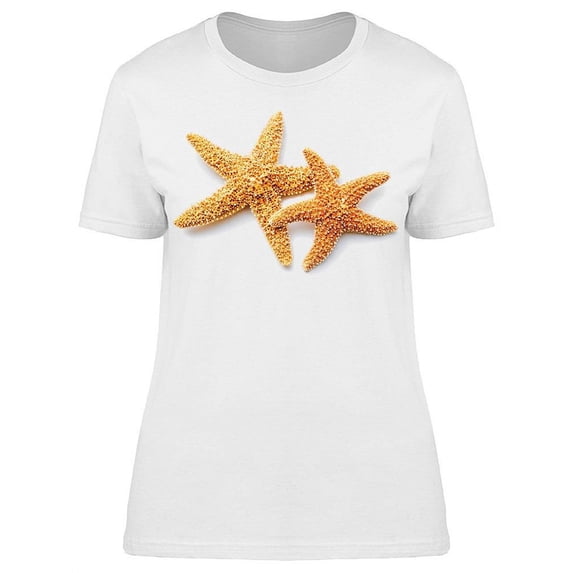 Starfishes At Top T-Shirt Women -Image by Shutterstock, Female x-Large