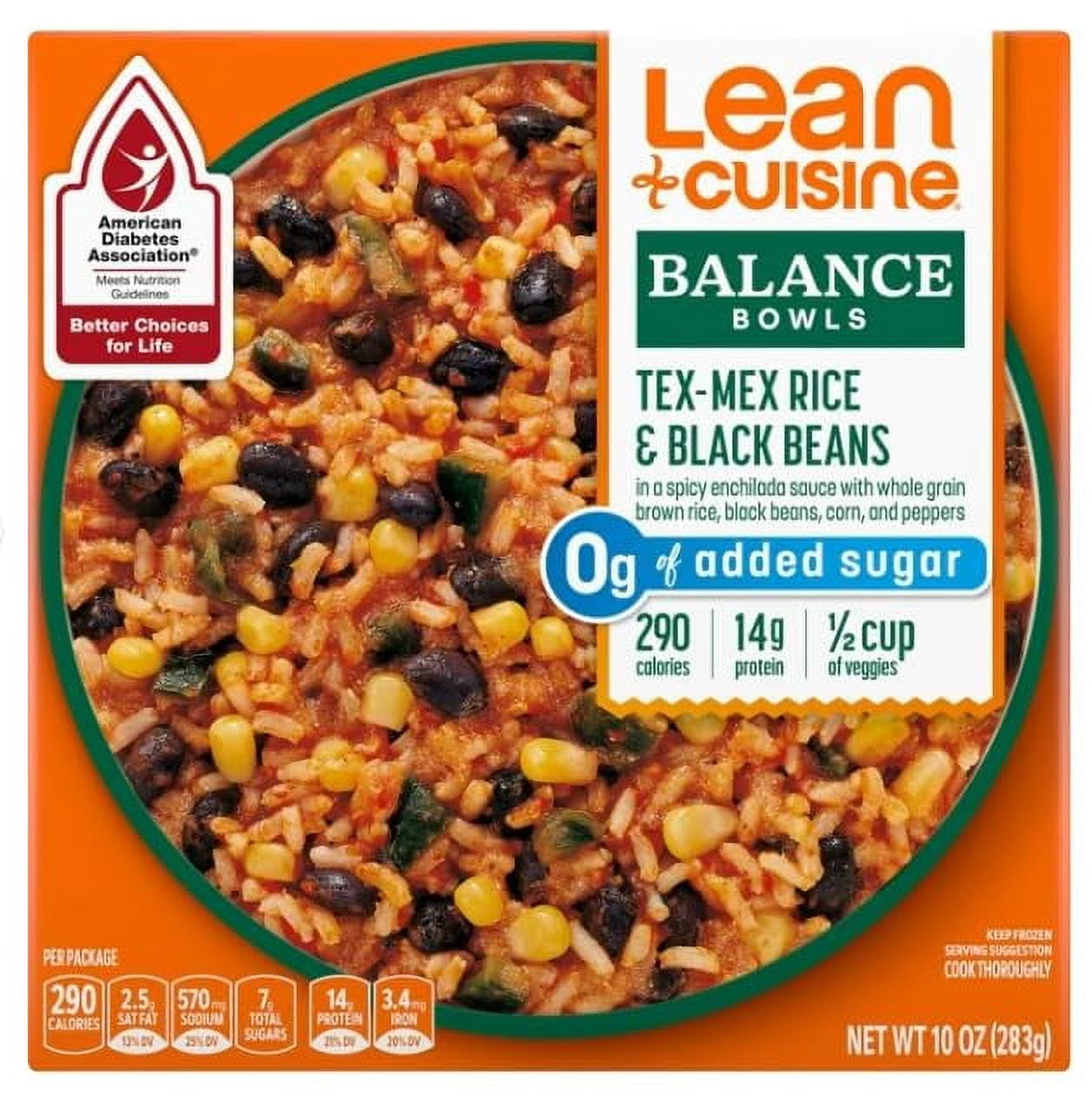 Starfit Lean Cuisine Meal TexMex Rice and Black Beans, Balance Bowls