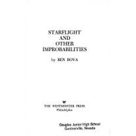 Pre-Owned Starflight and Other Improbabilities, (Hardcover) 0664325203 9780664325206