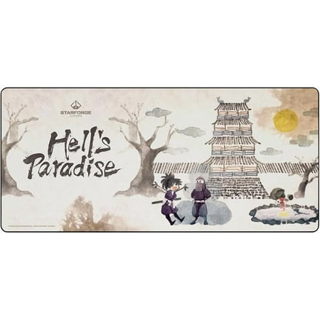 Starforge - Detailed Plans- Hell's Paradise Gaming Desk Mat – Large Extended Mouse & Keyboard Pad