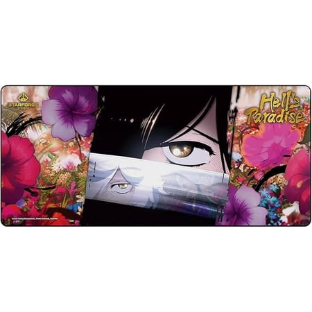 Starforge - Reflection - Hell's Paradise Gaming Desk Mat – Large Extended Mouse & Keyboard Pad