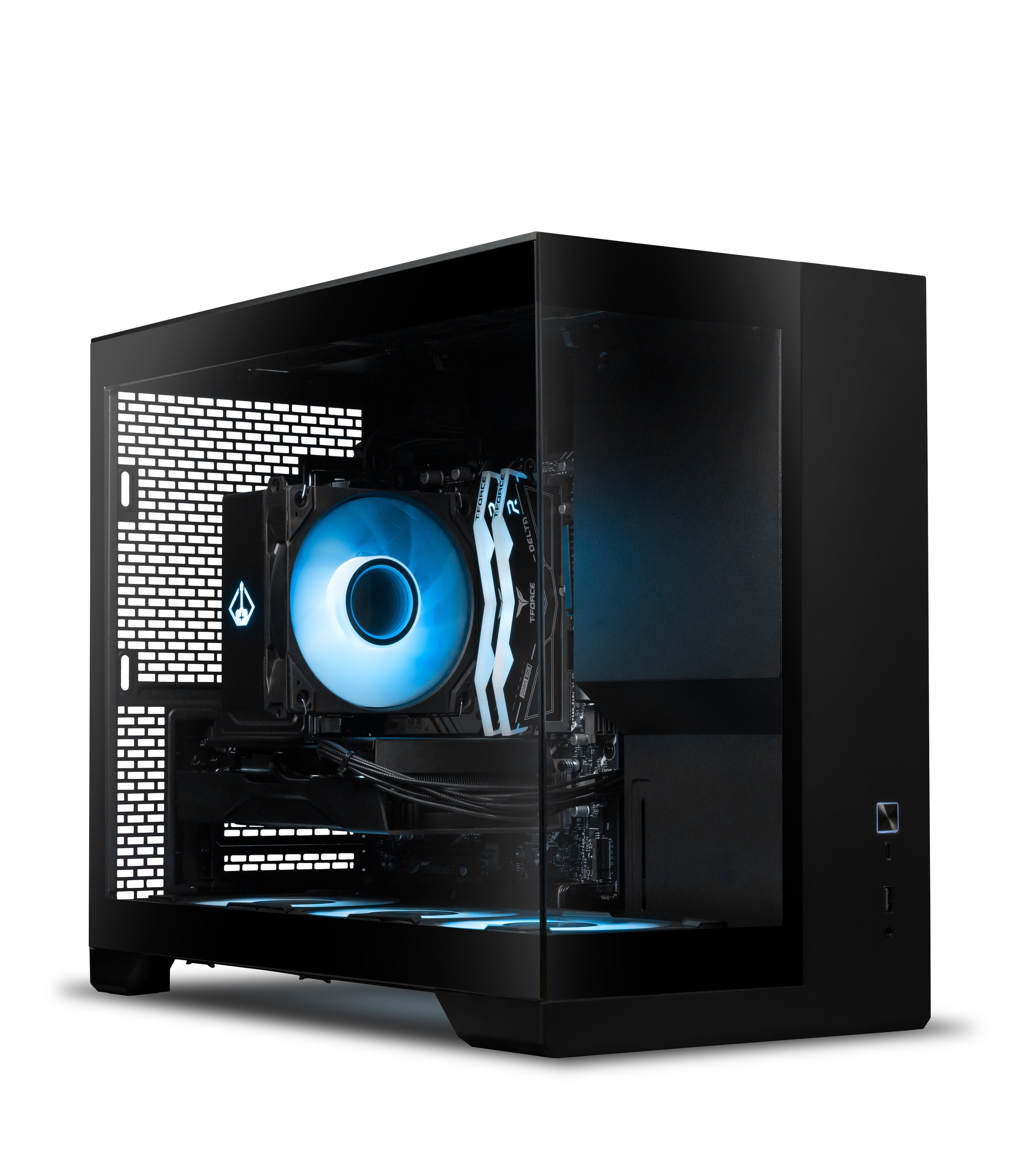 Starforge Systems Wanderer Core WC01 Gaming Desktop PC, Intel Core i5-14600K, Nvidia RTX 5060Ti 8G, 1TB Gen 4 NVMe, 16GB DDR5 RAM 5600, Win 11 Home