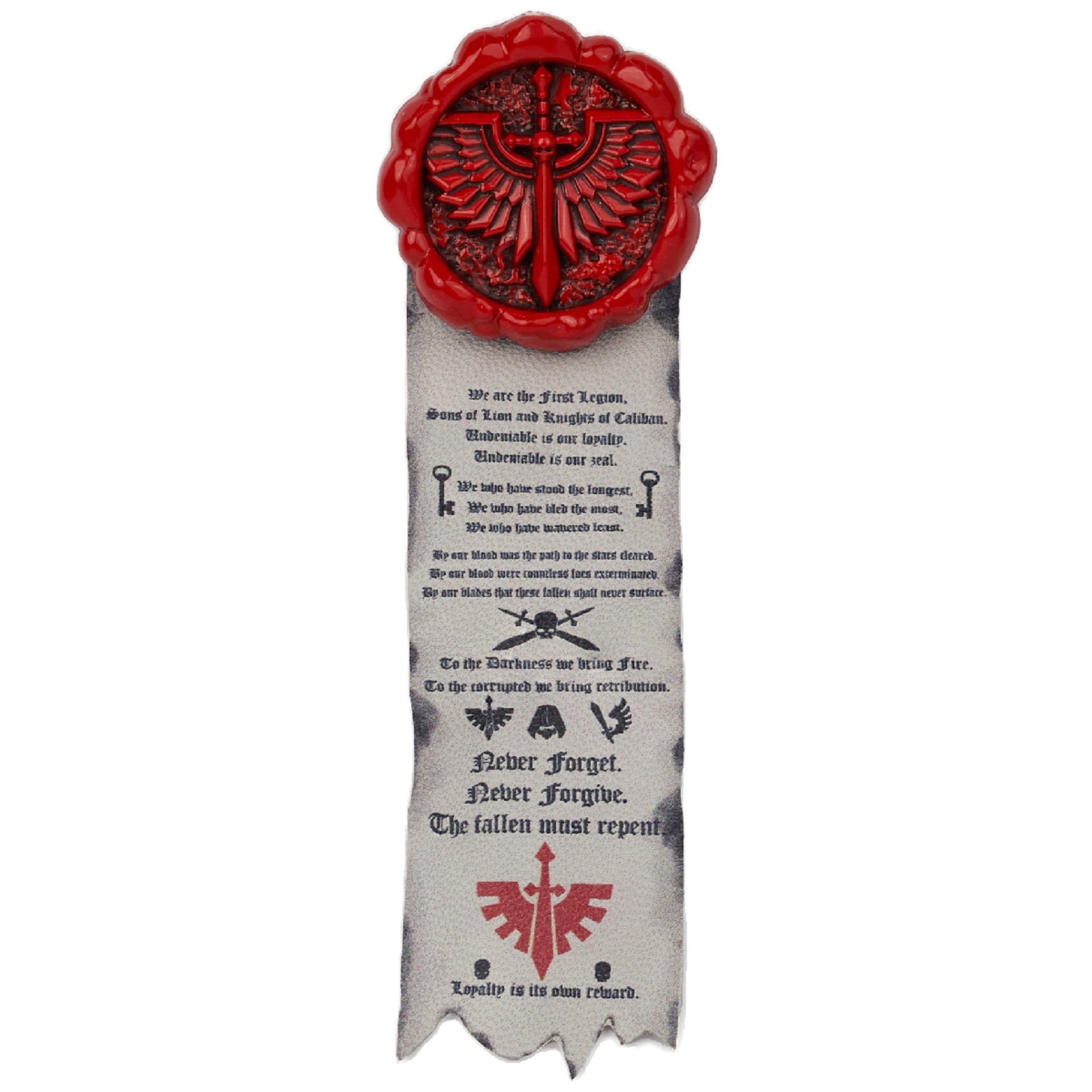 Starforged Warhammer 40K Dark Angels Purity Seals Lion El'Jonson Legion Badge