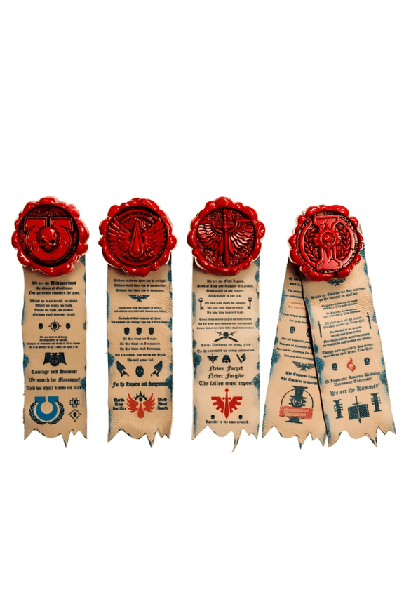 Warhammer 40K Brooch Peripheral Products Purity Seals 4 Piece Set 2