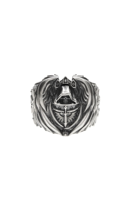 Warhammer 40K Dark Angel Ring Mark of HexagramMaton Lion King