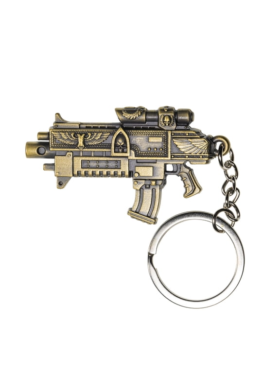 Compatible with Warhammer40K Master-Crafted Bolster Keychain Keyring 1PC