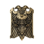 Starforged Custodes Sword & Shield Emperor of Mankind Adeptus Custode Keychain Brooch