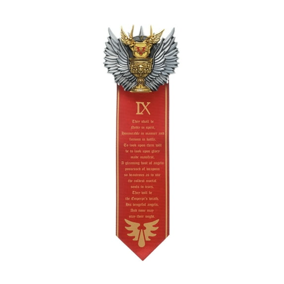 Starforged Warhammer 40K Blood Angels Pin Sanguinius Blood Blessing Seal Badge