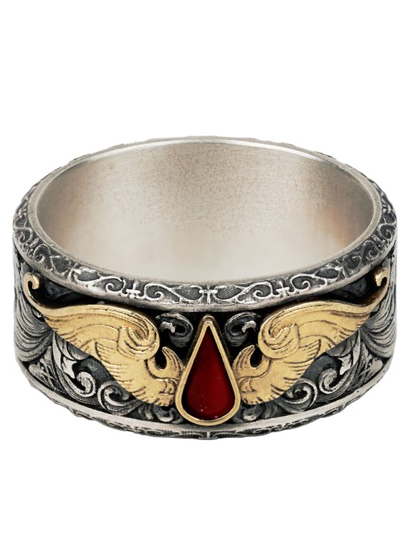 Warhammer 40K Blood Angels of Sanguinius Space Marines Gold Rings