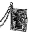 thumbnail image 1 of Starforged Warhammer 40K Book of the Holy Ordos & Seal of Inquisition Silver Necklace, 1 of 6
