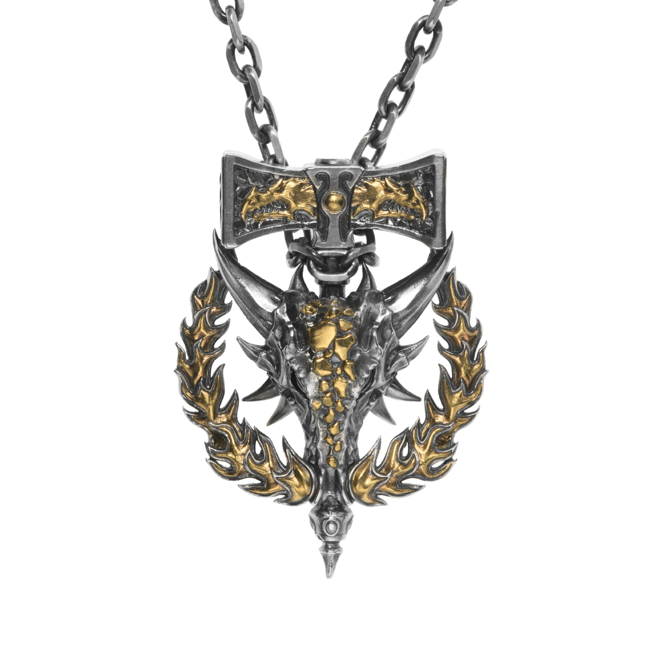 Starforged Warhammer 40K Dawnbringer Salamanders Necklace Pendant