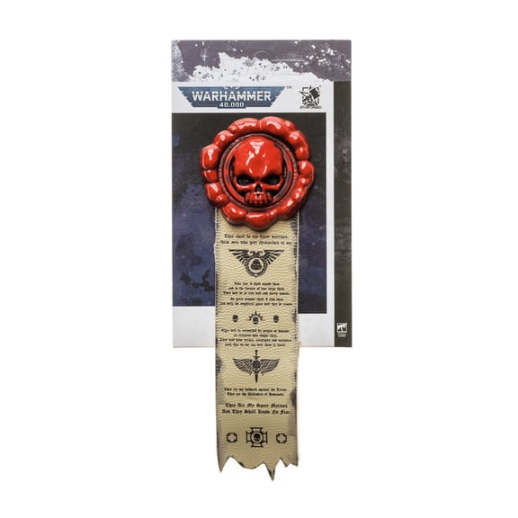Starforged Warhammer 40K Index Astartes Skull Commemorative Crest Retro Skull Purity Seals