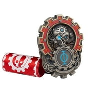 Starforged Warhammer 40K Seal of Omnissiah Machine God Deus Mechanicus Brooch Pin Badge