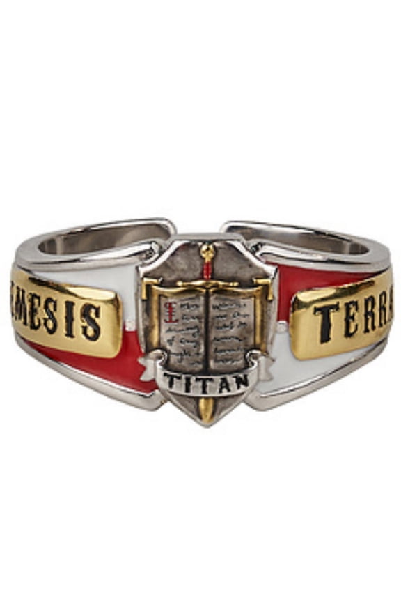 Warhammer 40K Space Marine Grey Knight Kaldor Draigo Oath ring Men's Gift