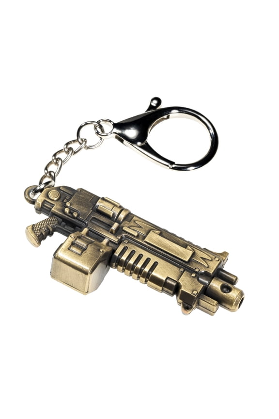 Warhammer 40K Space Marines Boltgun Keychain Space Marine 2 Weapon Pendant